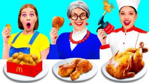 Кулинарный Челлендж# Я против Бабушки # Вкусные Рецепты от Fun Challenge