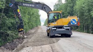 В Карелии продолжается ремонт стратегически важной трассы «Суоярви – Койриноя»
