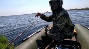 Таёжные озёра. Ловим щук. Пришелец ниоткуда.