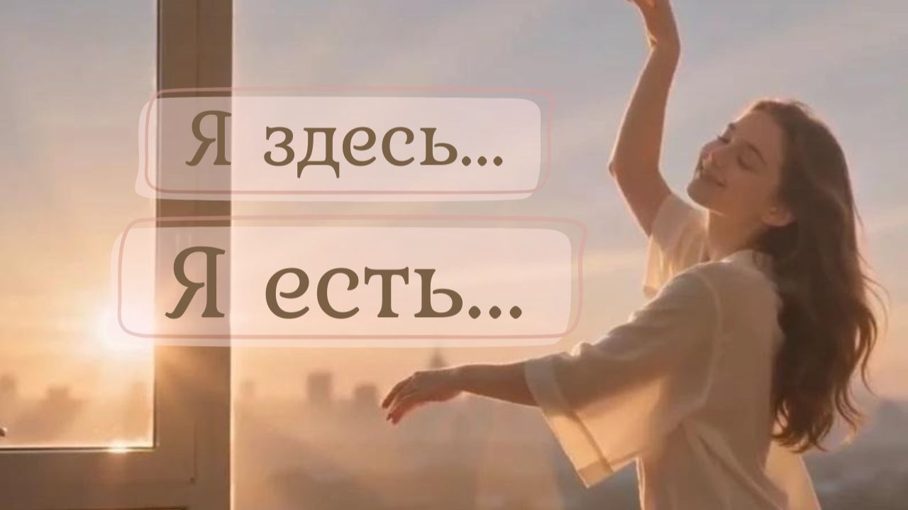 Песня силы: я выбираю этот день, я есть, я здесь