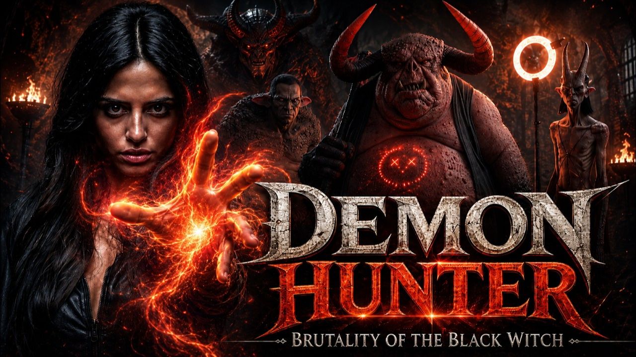 DEMON HUNTER Brutality of the Black Witch Dark Fantasy Movie Preview смотреть онлайн