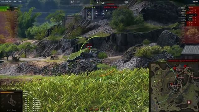 [Fermani wot] Centurion AX ● Это не финал, это разборке — вдвоём против восьми танков в WOT