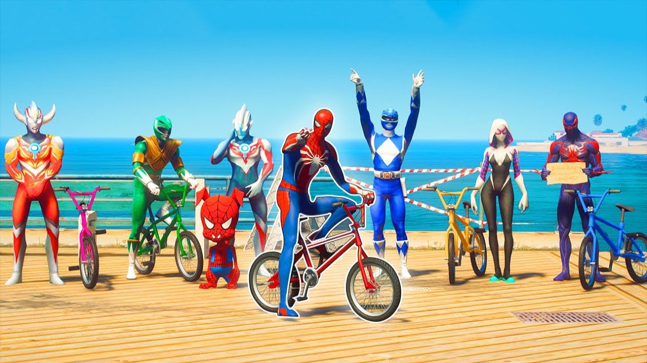 МАКСИМУМ ЭКШЕНА: BMX‑ТРЮКИ, СУПЕРСПОСОБНОСТИ И БЕЗУМНЫЕ СТАРТЫ!