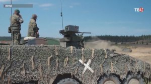 Германия развернула масштабные военные учения около белорусской границы