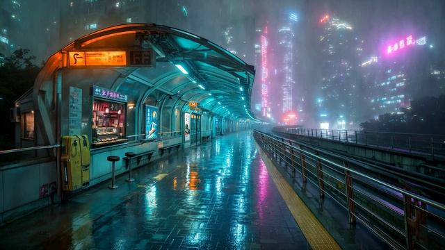 Cyberpunk Киберпанк Лофи LoFi Hiphop Chillhop Mix Учеба, Сон, Работа Лофи музыка Lofi Mus смотреть онлайн