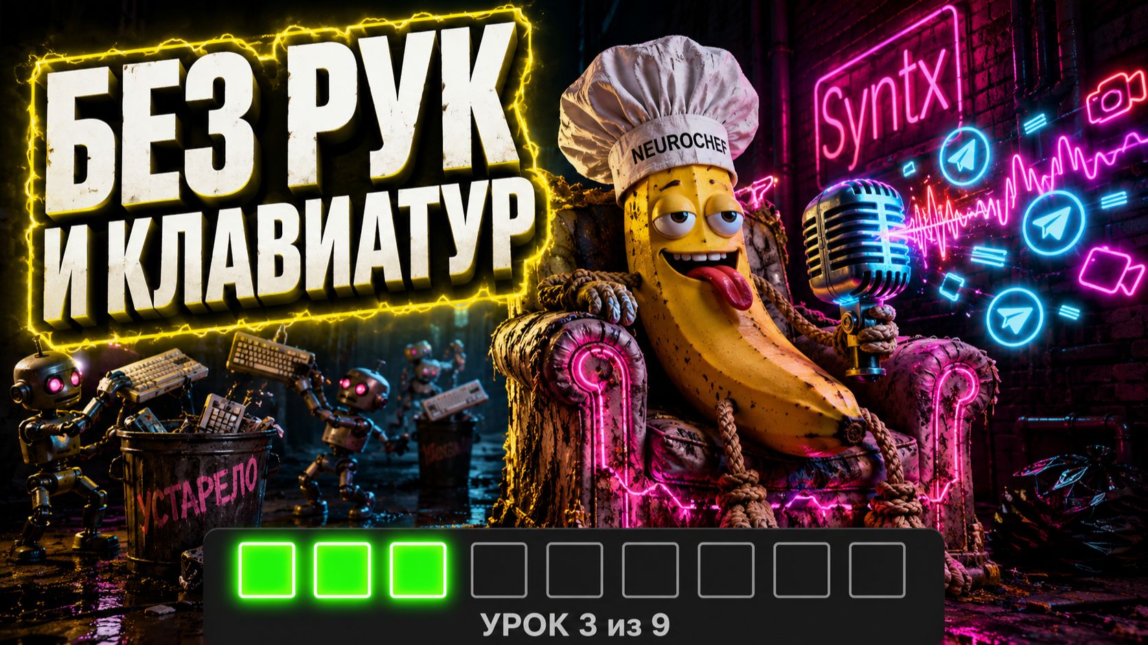 Syntx ai промпты для видео голосом: как вводить промпт через аудио и ТГ