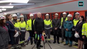 На первом участке Рублёво-Архангельской линии прошёл технический пуск - Москва 24