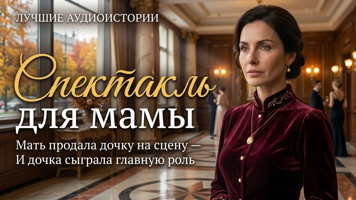 «СПЕКТАКЛЬ ДЛЯ МАМЫ». Мать продала дочь за сцену и дочь сыграла главную роль.Слушать аудио рассказы смотреть онлайн