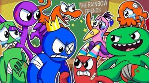 ФАНДОМНАЯ БИТВА В САДУ БАН БАНА! | Garten of Ban Ban/Rainbow Friends - Анимации на русском