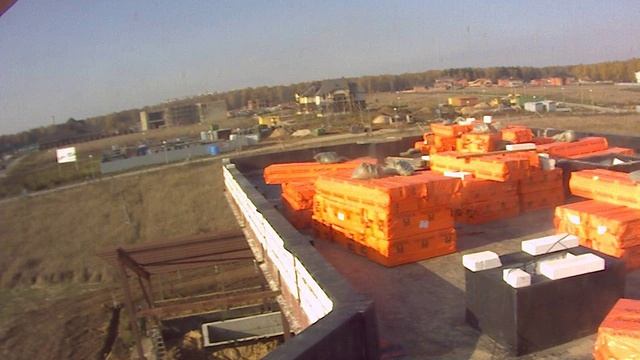 Монтаж инверсионной кровли  и устройством уклонообразующего слоя из пенополистирола