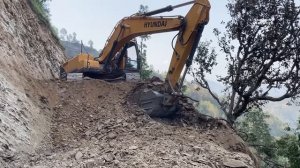 Wow Amazing Excavation ! Hilly Road Construction Project ｜ Hyundai Excavator  ｜ Video Compilation