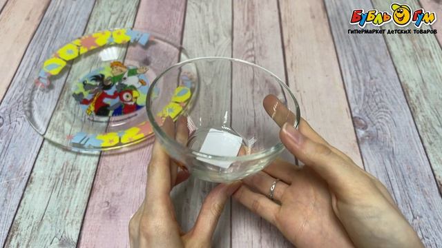Набор посуды ND Play Герои мультфильмов кружка тарелка и салатник 3предмета стекло - видео