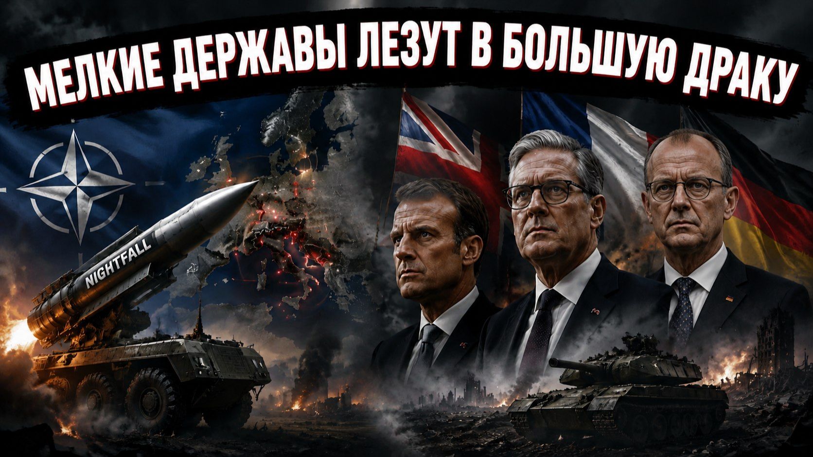 Европейские карлики под руководством Лондона решили поиграть в Армагеддон смотреть онлайн