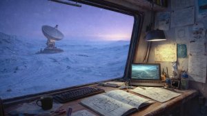Frozen Signals in the Arctic 📡 ｜ Drone Music ｜ Dark Ambient for Sleep (No Talking)