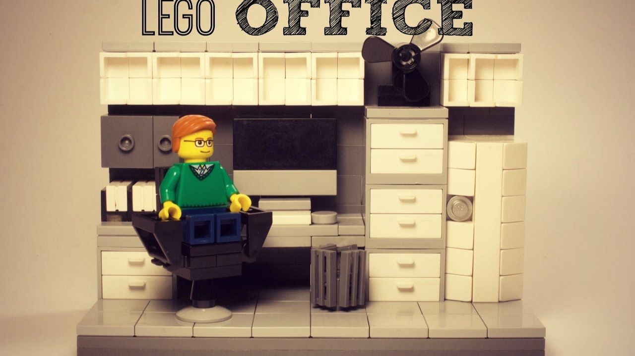 LEGO Industrial Office MOC смотреть онлайн