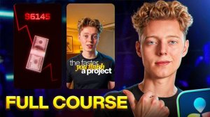 Master Reel Editing in DaVinci Resolve (Free 1-Hour Course)