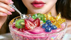 Вы не можете моргнуть… Эта СТЕКЛЯННАЯ ваза с фруктами БЕЗУМНАЯ🤯🍓✨💎 #4