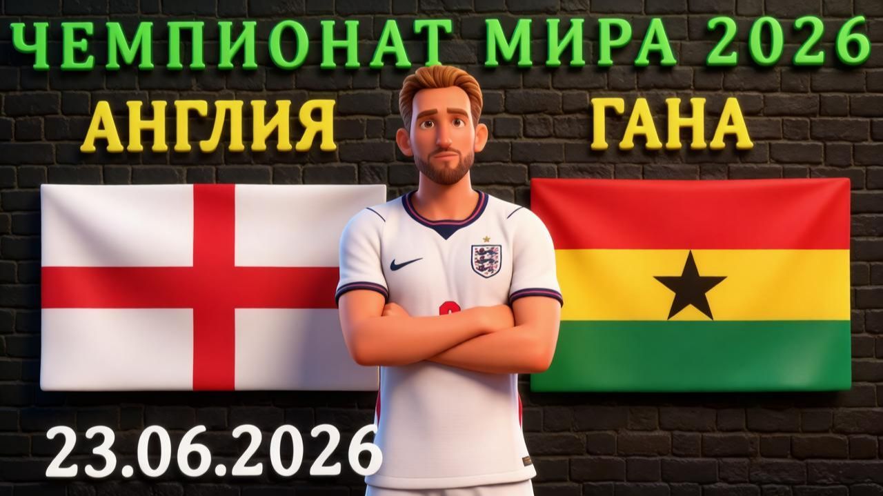 ТОП-3 валуя на матч Англия - Гана, карточки, фора, тотал #англия #гана #чм2026 #чм26 #чемпионатмира смотреть онлайн