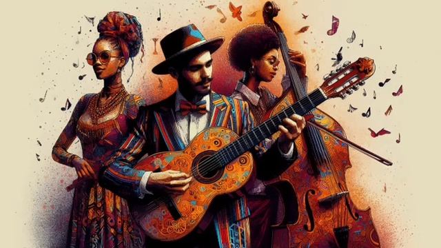 Gypsy Jazz Manouche (тема в стиле свинг-джаз) смотреть онлайн