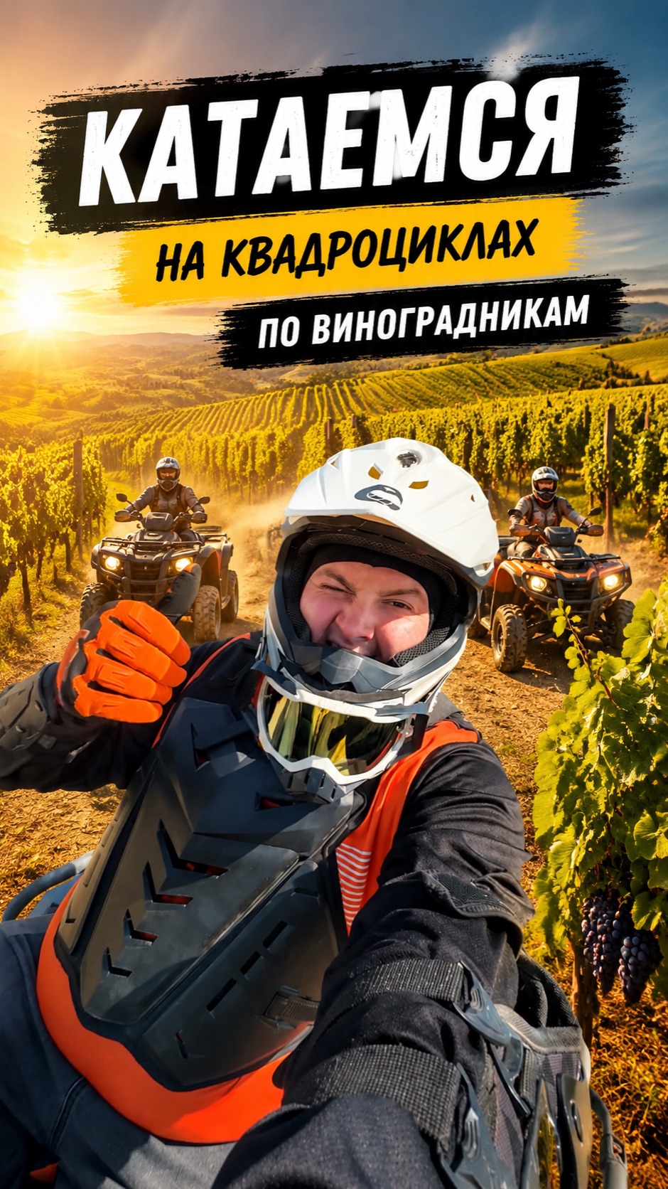 Какие замечательные виды мы увидели катаясь на квадриках 😍