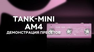 M-VAVE TANK-MINI - Демонстрация пресетов AM4