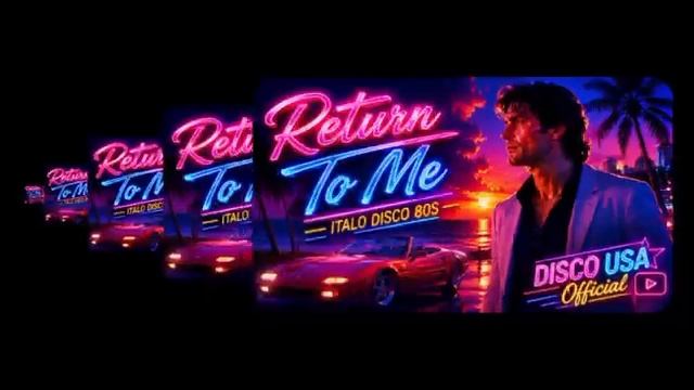 RETURN TO ME Romantic Italo Disco 80s Male Vocal Love Song смотреть онлайн