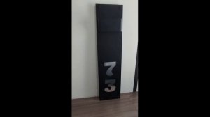 Табличка с подсветкой