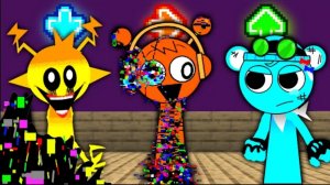 «Pibby Incredibox Sprunki | Тест персонажей FNF | Геймплей против Playground».