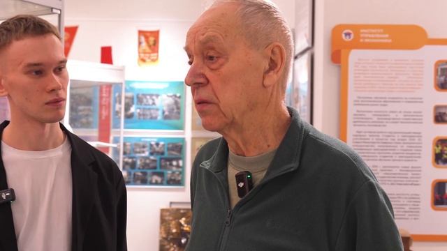 Председатель Совета ветеранов СПбГУПТД Борис Лаздовский о своей жизни. Часть I