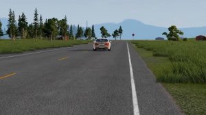 Автомобили против гигантского провала на дороге #4 в BeamNG Drive!