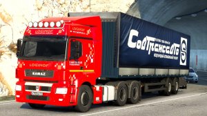 696 / ETS2 1.58 / Камаз-65206 / C грузом на Албанию.