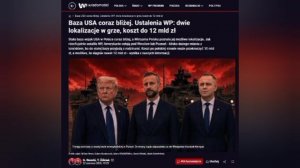 ‼️🇵🇱🇺🇸 США могут разместить в Польше постоянную базу на 5000 военных, — Wirtualna Polska