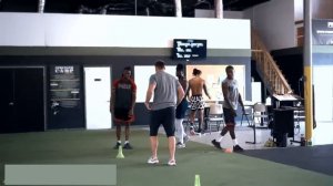 Sl Diagonal Jumps  Прыжки с ноги на ногу по диагонали