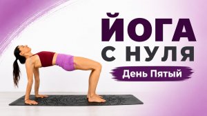 ЙОГА ДЛЯ НАЧИНАЮЩИХ 55 мин | День 5 | Йога с Еленой Маловой chilelavida