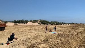 Анапа  сегодня   пляж отеля Лазурный берег