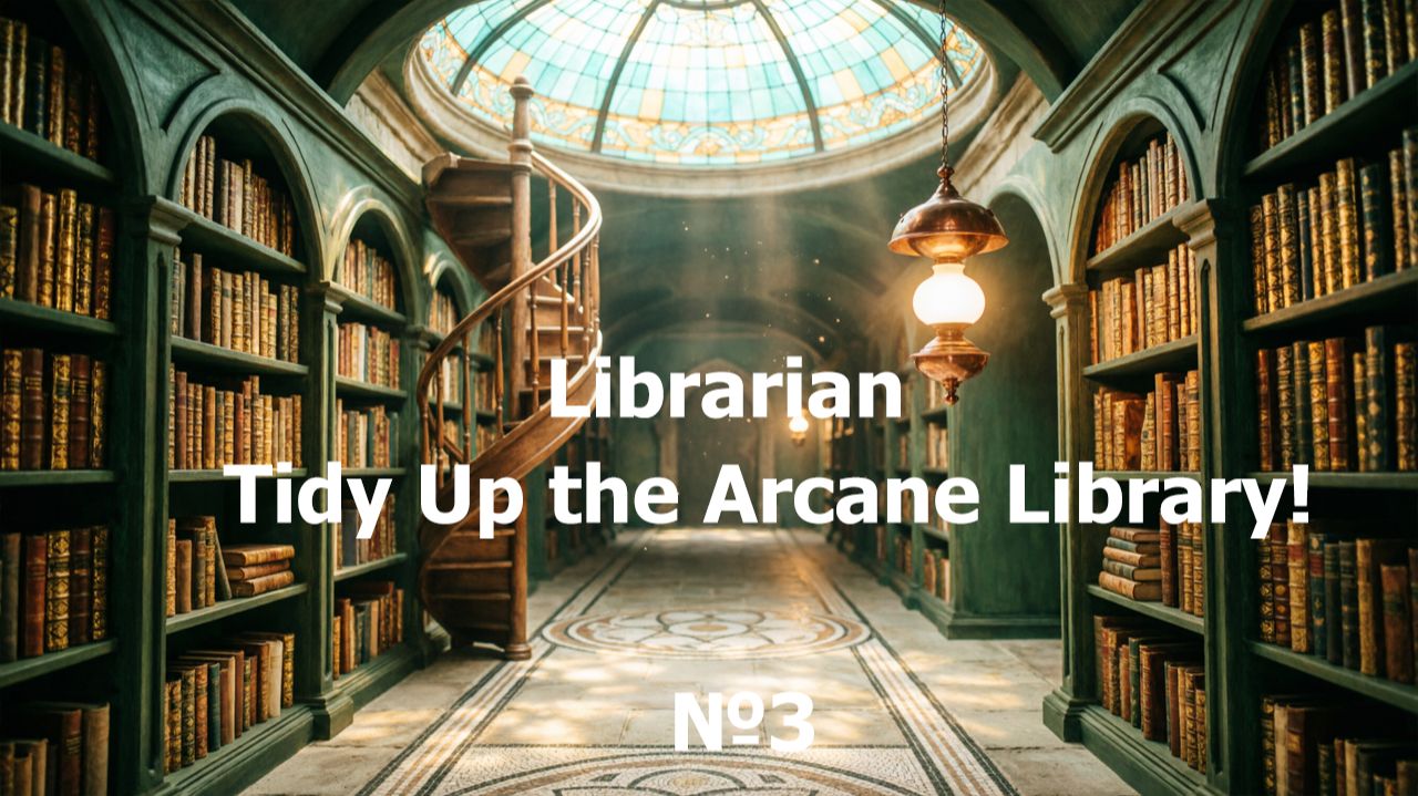 Librarian_ Tidy Up the Arcane Library!   №3