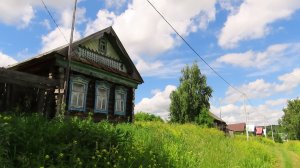На велосипеде из Васильево за Волгу. Деревня Ломовка.