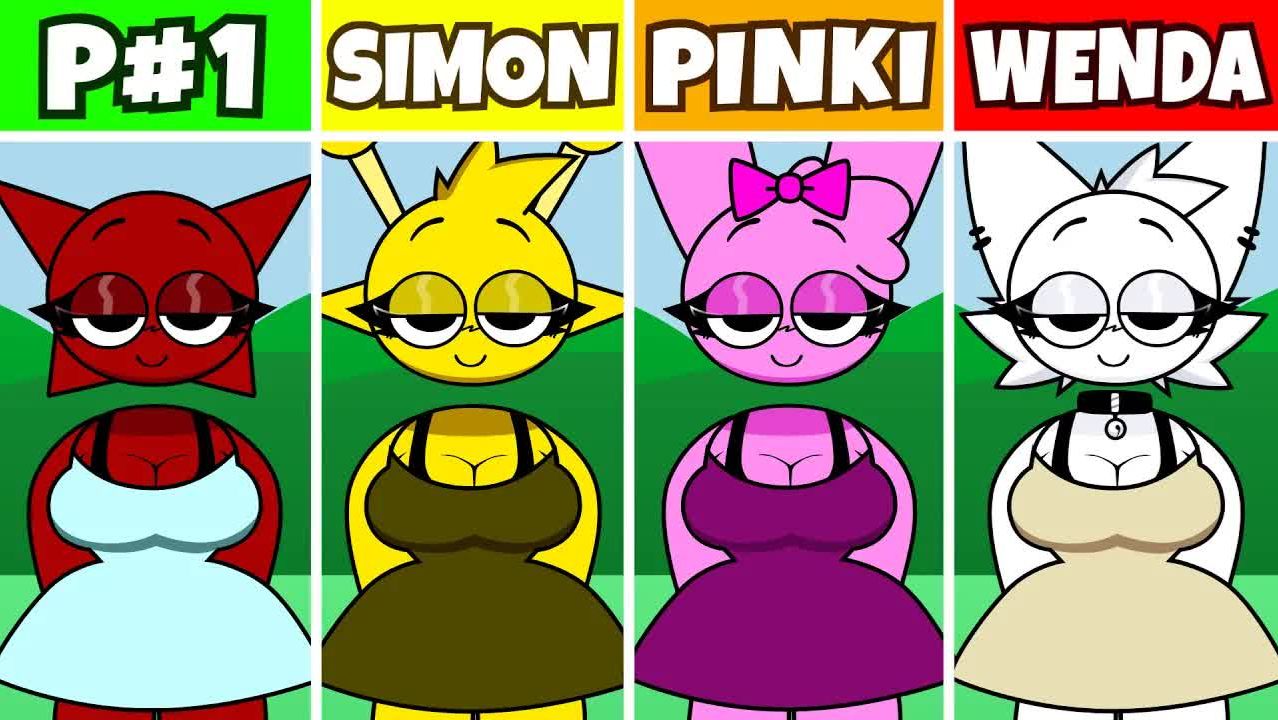 Incredibox Sprunki： Human Но Все Это Simon VS Pinki Vs Wenda смотреть онлайн