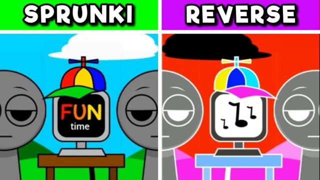 Спрунки_Sprunki VS Reverse Version смотреть онлайн