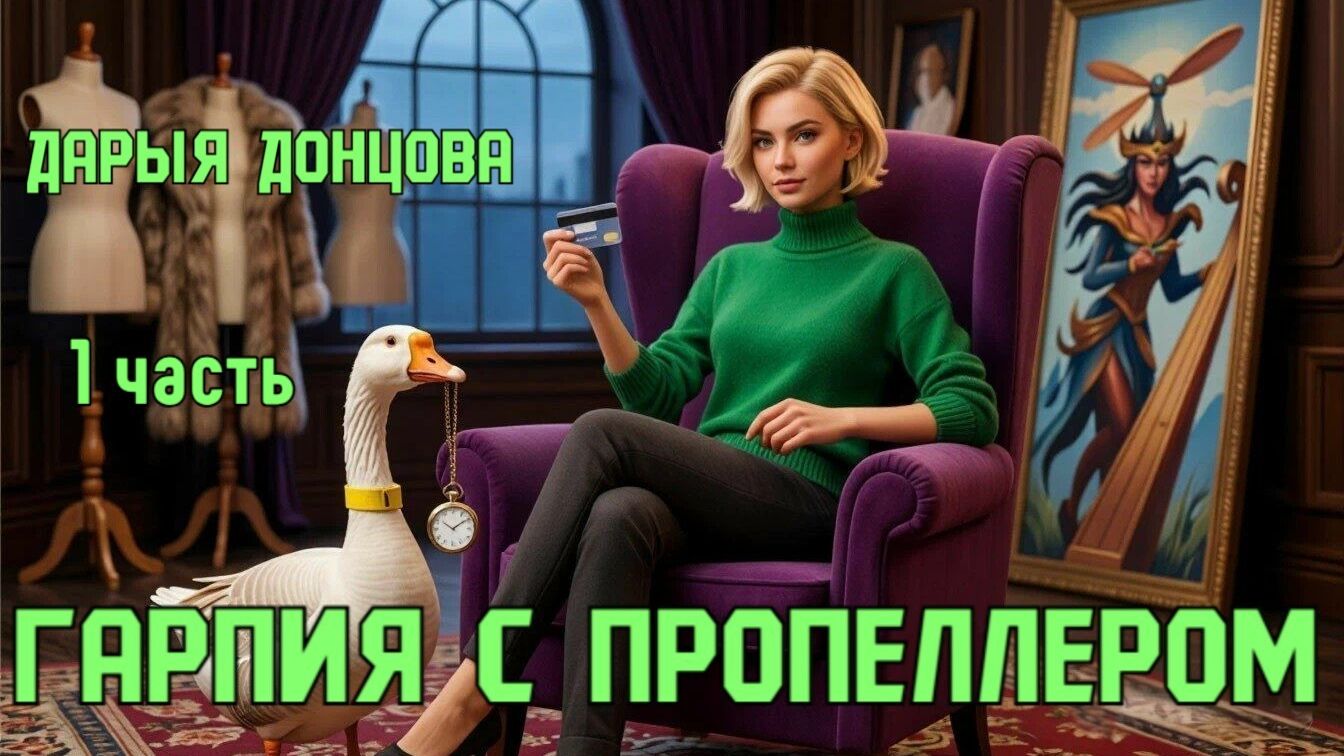 "Гарпия с пропеллером". Дарья Донцова. 1 часть. смотреть онлайн