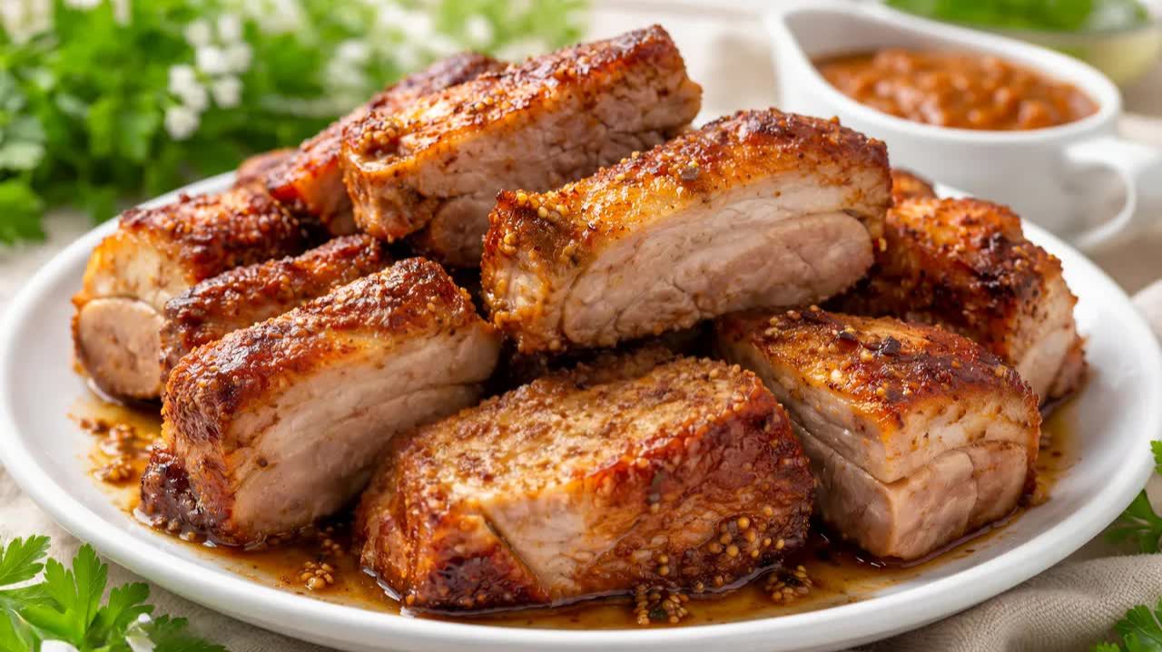 ВКУСНЕЕ РЕЦЕПТА я не знаю! Безумно сочное и нежное!МЯСО в духовке так готовлю давно! смотреть онлайн