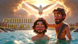 Детская Библия серия 12 - Крещение Иисуса Суперкнига.