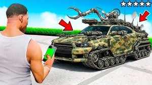 ГТА 5, НО МАШИНА ФРАНКЛИНА СТАЛА ВОЕННОЙ! ПРОКАЧАЛ ТАЧКУ ФРАНКЛИНА В ВОЕННУЮ В GTA 5 ОНЛАЙН