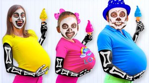 🎃 Хэллоуинские Монстры и Супергерои! 💀 Весёлые Страшилки для Детей
