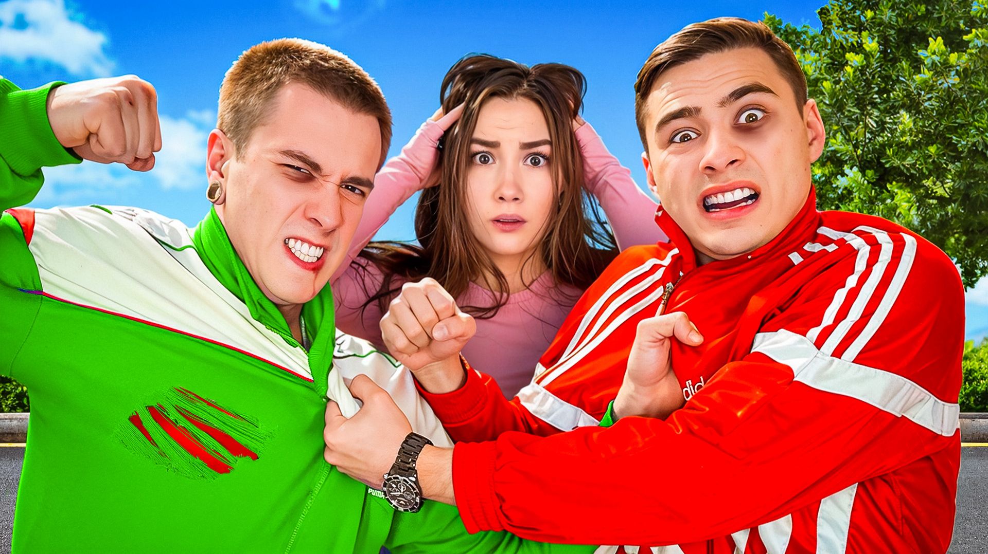Лучшие Друзья Поссорились из-за Девушки !