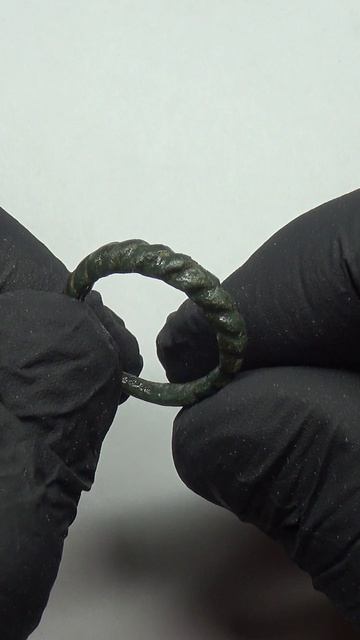 Старинное ложновитое кольцо #shorts #старинноекольцо #отмытыенаходки  #metaldetecting #древность