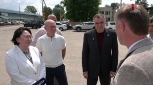 Глава Марий Эл Юрий Зайцев с рабочим визитом приехал в Звениговский район