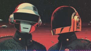 Daft Punk The Crimson Horizon 🔴🌌 ｜ Chillwave, Synthwave, Retro Funk, Nu Disco, Electronic Playlist