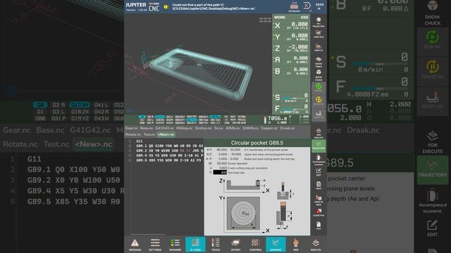 Jupiter CNC - Cycle helpers смотреть онлайн