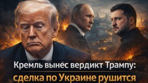 «Игра окончена !Кремль больше не ждёт: Трампу вынесли приговор по сделке вокруг Украины!»